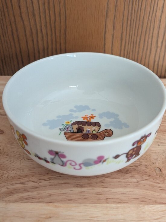 George Good Japan Other - Noah's Ark Ceramic Bowl George Good Japan Children's Cereal Icecream Bowl
